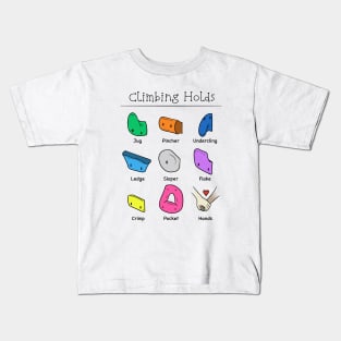 Gym Climbing Holds Kids T-Shirt